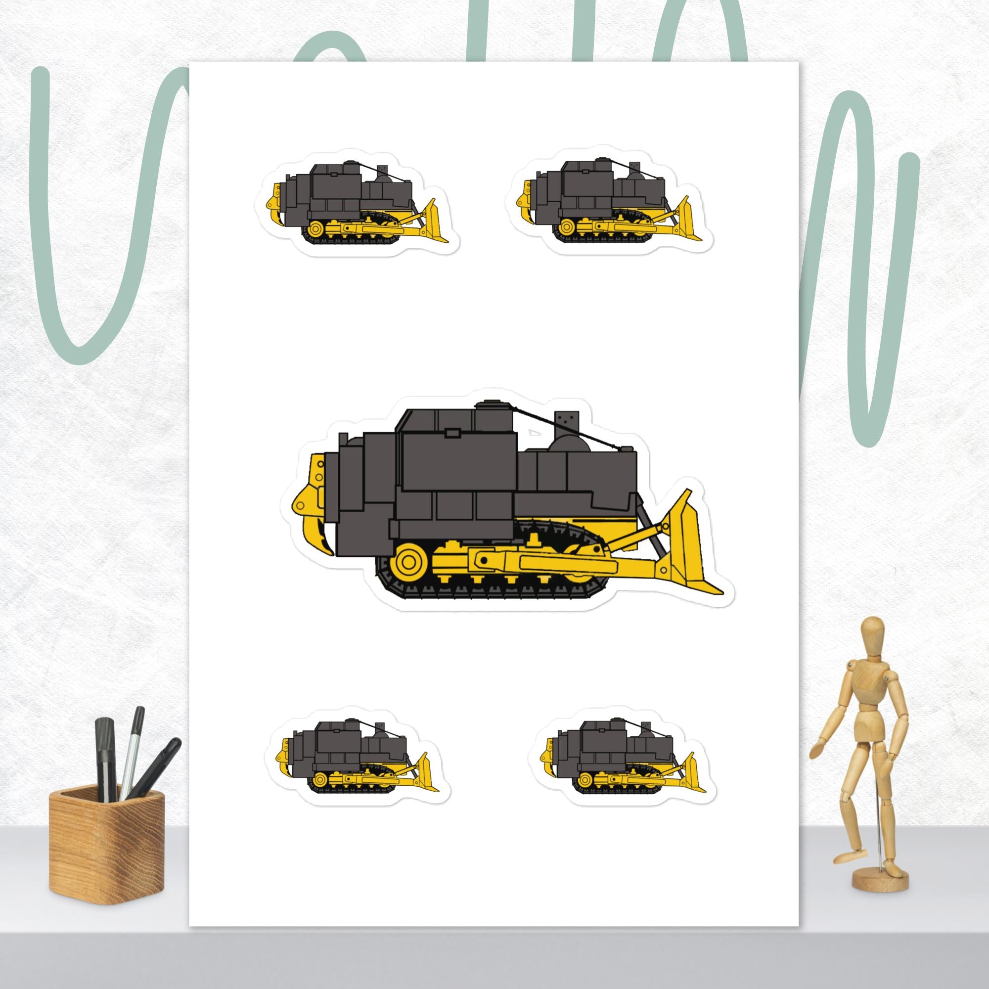 Sticker sheet – Killdozer